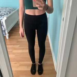 Black Lululemon Align Pant 28”